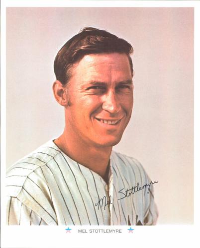 1971 Arco New York Yankees #NNO Mel Stottlemyre Front
