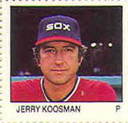 1983 Fleer Stamps #NNO Jerry Koosman Front