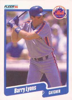 1990 Fleer Canadian #209 Barry Lyons Front