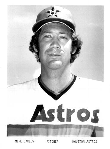 1976 Houston Astros 5x7 Photos #NNO Mike Barlow Front