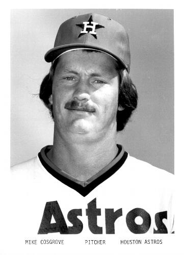 1976 Houston Astros 5x7 Photos #NNO Mike Cosgrove Front