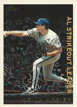 1995 Topps - League Leaders #LL50 Kevin Appier Front
