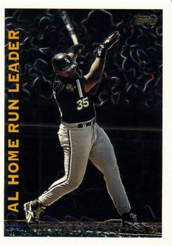 1995 Topps - League Leaders #LL9 Frank Thomas Front