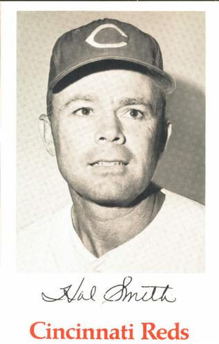 1969 Cincinnati Reds Photocards #NNO Hal Smith Front