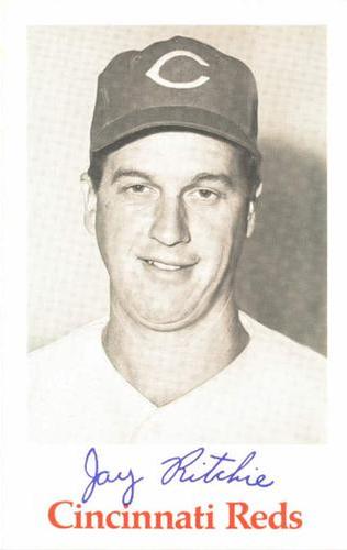 1968 Cincinnati Reds Photocards #NNO Jay Ritchie Front