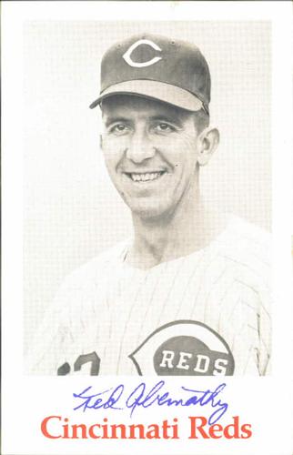 1967 Cincinnati Reds Photocards #NNO Ted Abernathy Front