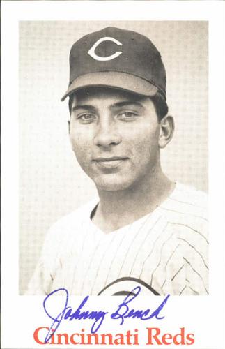 1967 Cincinnati Reds Photocards #NNO Johnny Bench Front