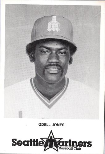 1979 Seattle Mariners Postcards #NNO Odell Jones Front