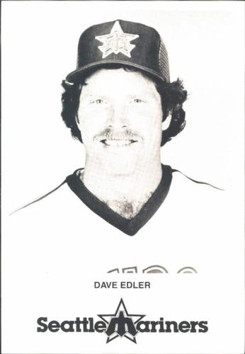 1982 Seattle Mariners Postcards #NNO Dave Edler Front