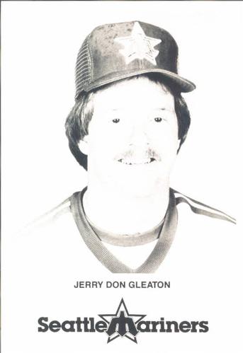 1981 Seattle Mariners Postcards #NNO Jerry Don Gleaton Front