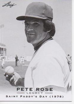 2011 Leaf Pete Rose Legacy #20a Pete Rose Front