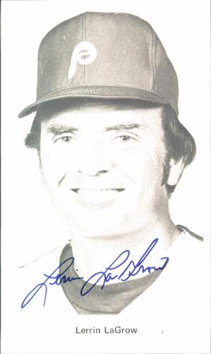 1980 Philadelphia Phillies #NNO Lerrin LaGrow Front