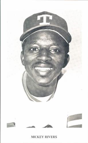 1980 Texas Rangers #NNO Mickey Rivers Front