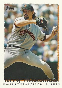 1995 Topps Traded & Rookies #53T Terry Mulholland Front