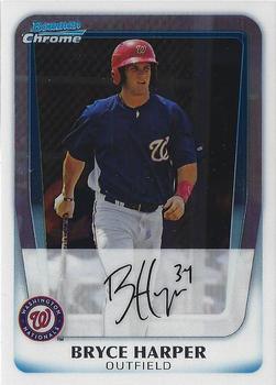2011 Bowman Chrome - Prospects #BCP111 Bryce Harper Front