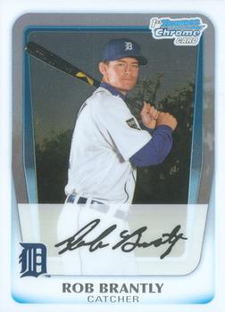 2011 Bowman Chrome - Prospects #BCP186 Rob Brantly Front