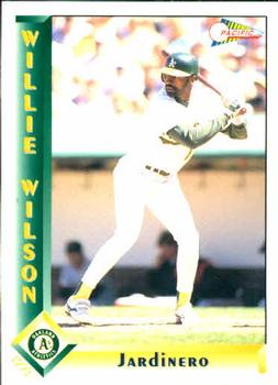 1993 Pacific Spanish #228 Willie Wilson Front
