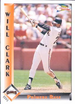 1993 Pacific Spanish #269 Will Clark Front