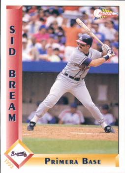 1993 Pacific Spanish #2 Sid Bream Front