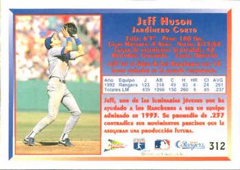 1993 Pacific Spanish #312 Jeff Huson Back