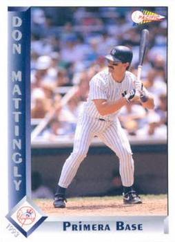 1993 Pacific Spanish #208 Don Mattingly Front