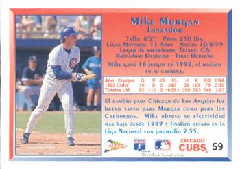 1993 Pacific Spanish #59 Mike Morgan Back
