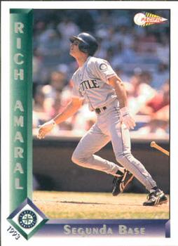 1993 Pacific Spanish #617 Rich Amaral Front
