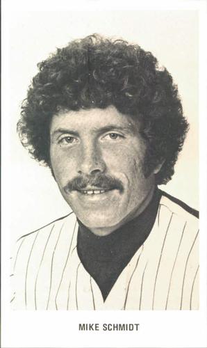 1976 Philadelphia Phillies Photocards #25 Mike Schmidt Front