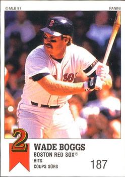 1991 Panini Top 15 (Canada) #30 Wade Boggs Front