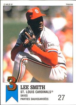 1991 Panini Top 15 (Canada) #83 Lee Smith Front