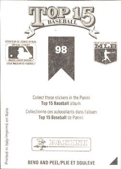 1991 Panini Top 15 (Canada) #98 Greg Maddux Back