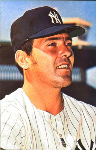 1970 New York Yankees Clinic Day Postcards #NNO Curt Blefary Front