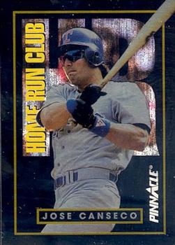 1993 Pinnacle Home Run Club #10 Jose Canseco Front