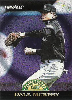 1993 Pinnacle Cooperstown - Dufex #5 Dale Murphy Front