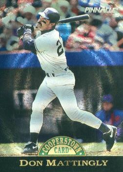 1993 Pinnacle Cooperstown - Dufex #14 Don Mattingly Front
