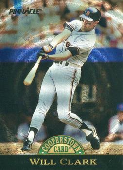 1993 Pinnacle Cooperstown - Dufex #16 Will Clark Front