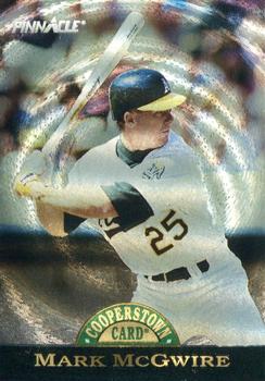 1993 Pinnacle Cooperstown - Dufex #30 Mark McGwire Front