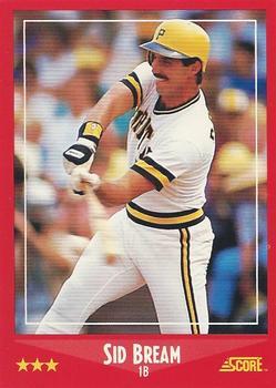 1988 Score - Glossy #260 Sid Bream Front