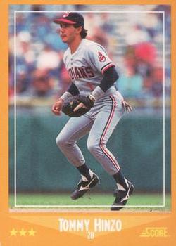 1988 Score - Glossy #567 Tommy Hinzo Front