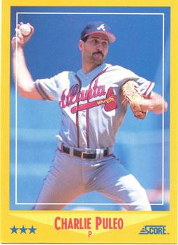 1988 Score - Glossy #454 Charlie Puleo Front