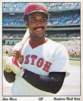 1975 SSPC Puzzle Back #NNO Jim Rice Front