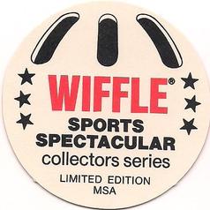 1978 Wiffle Ball Discs #NNO Ray Burris Back