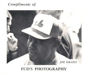 1969 Fud's Photography Montreal Expos #NNO Jim Grant Front