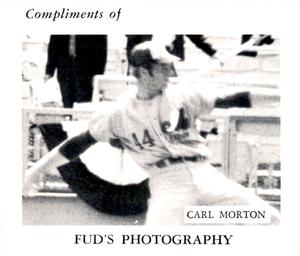 1969 Fud's Photography Montreal Expos #NNO Carl Morton Front