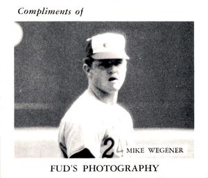 1969 Fud's Photography Montreal Expos #NNO Mike Wegener Front