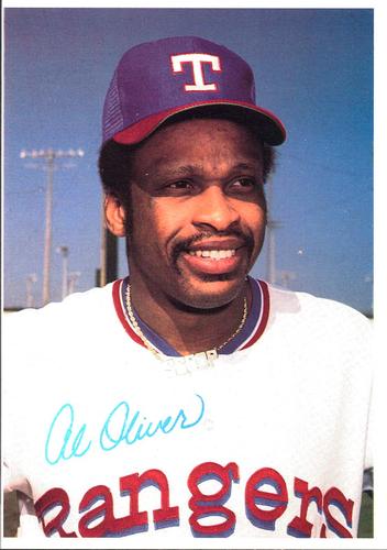 1980 Topps Superstar Photos (White Backs) #35 Al Oliver Front