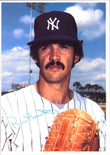 1980 Topps Superstar Photos (White Backs) #7 Ron Guidry Front