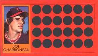 1981 Topps Scratch-Offs #12 Joe Charboneau Front