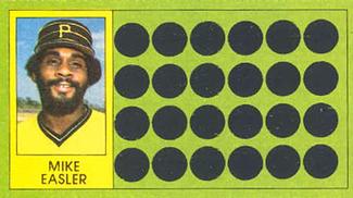 1981 Topps Scratch-Offs #81 Mike Easler Front