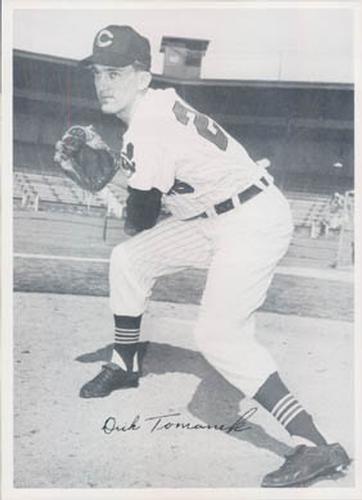1958 Cleveland Indians Picture Pack #NNO Dick Tomanek Front